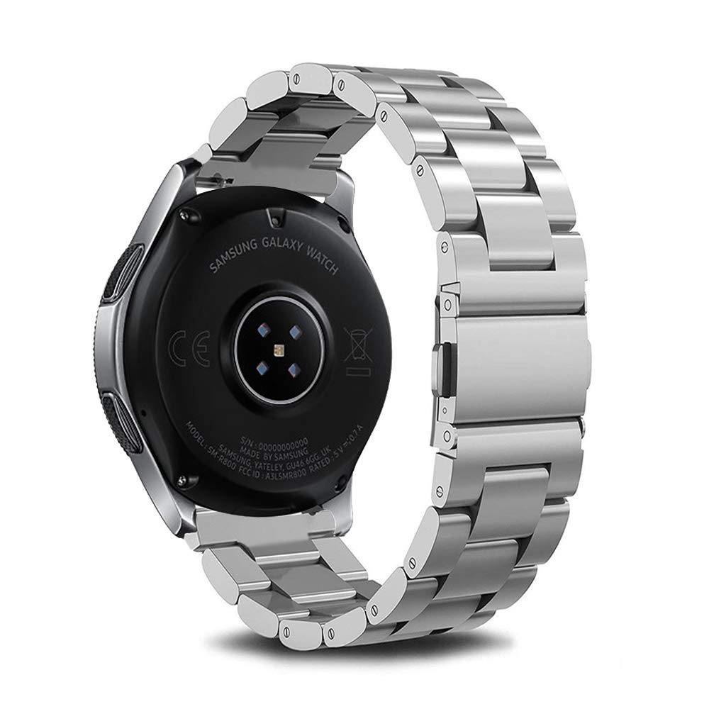 Diliberto สายนาฬิกาข้อมือสเตนเลส โลหะ 20 มม. 22 มม. คุณภาพสูง สําหรับ Samsung Galaxy Watch 46 มม. 42 มม. Samsung Gear S3 Frontier