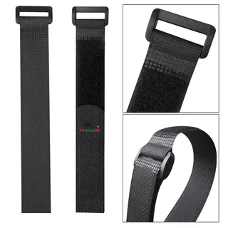 สายรัดตีนตุ๊กแก,สายรัดสายไฟ,เทปตีนตุ๊กแก ขนาด 2*20, 2*30, 2*40, 3*50 ซม สีดำ
