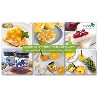 สตอเบอรี่ สเปรด No Sugar added 200g. ไม่ใส่น้ำตาล ตราอิ่มใจ เพื่อสุขภาพ คีโต วีแกน เจ โซเดียมต่ำ