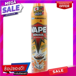เวปแอโรซอล1สเปร์กำจัดยุงและแมลง 600มล. Web Aerosol 1 Mosquito and Insect Killer Spray 600 ml.