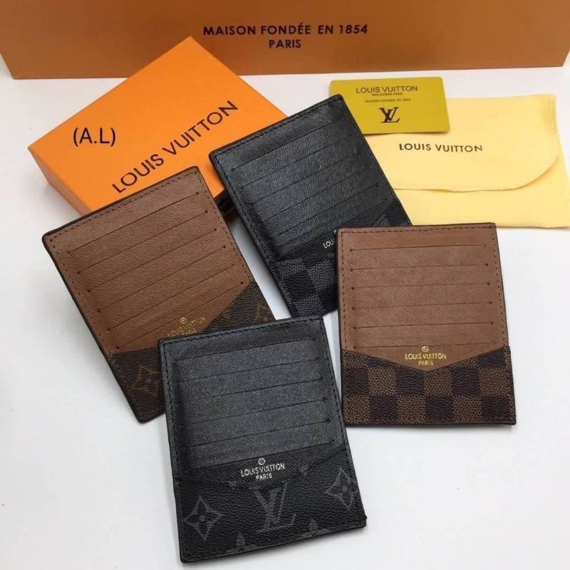 เช็คของก่อนสั่ง Card holder Louis Vuitton กระเป๋าใส่บัตร ซองนามบัตร ลายl