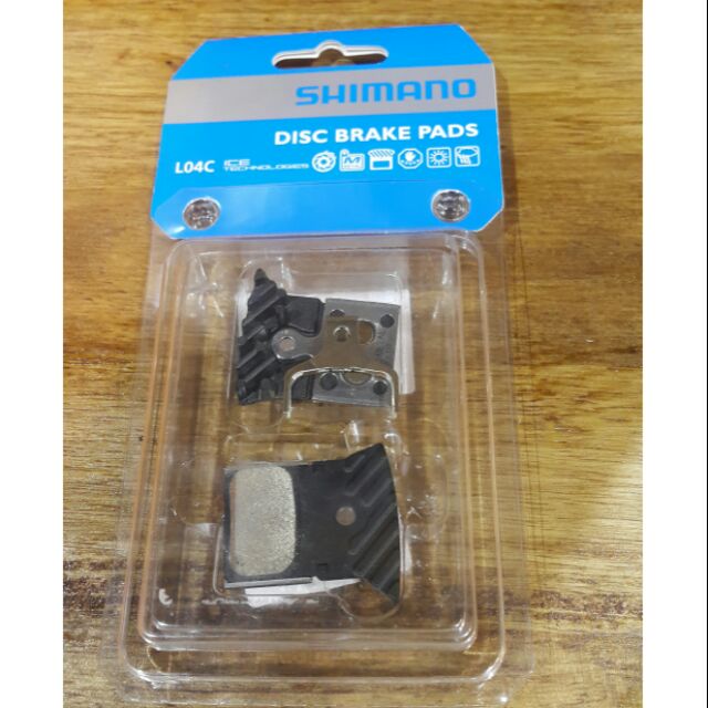 แผ่นยางเบรคดิสก์ถนน #SHIMANO DISC BRAKE PADS L04C (METAL) BRRS805