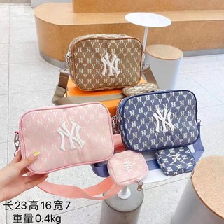 【พร้อมส่ง】กระเป๋าสะพาย❁♟ NY เวอร์ชั่นเกาหลี แฟชั่น ถนน ผ้าใบ กระเป๋าใส่มือถือ