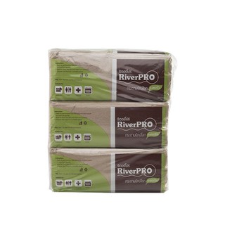 ริเวอร์โปร กระดาษเช็ดมือ 300 แผ่น (3 ห่อ) River Pro Hand Towels 300 sheets (3 packs)