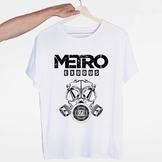 ใหม่ล่าสุด เสื้อยืดลําลอง แขนสั้น พิมพ์ลาย Metro Exodus สไตล์ฮาราจูกุ แฟชั่นสําหรับผู้ชาย และผู้หญิงสามารถปรับแต่งได้