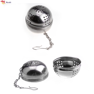 Stainless Steel Teakettles Infuser Strainer Egg Shaped Tea Locking Spice Ball ไส้กรองชา ตะแกรงสแตนเลส