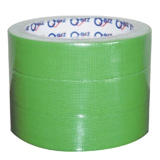 คิวบิซ เทปผ้า 1 นิ้ว x 10 หลา แพ็ค 3 ม้วน Q-Biz Cloth Tape 1  x 10 Yards Pack of 3