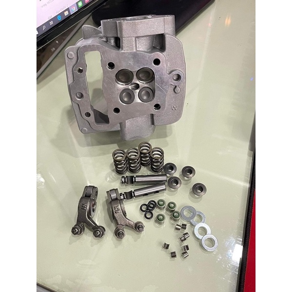 ฝาสูบ110i/4วาล์วใส่ลูก53ถึง57ขนาดวาล์ว19-17มิล