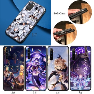 Lar29 เคสโทรศัพท์มือถือ ซิลิโคนนุ่ม ลาย Genshin Impact สําหรับ OPPO Reno 7Z 7 6Z 4Z A73 A76 A83 A92S A94 A95 A96 F5