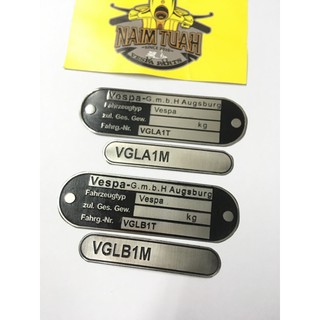 Vespa Classic Plate Chasis (VGLA1M / VGLB1M)