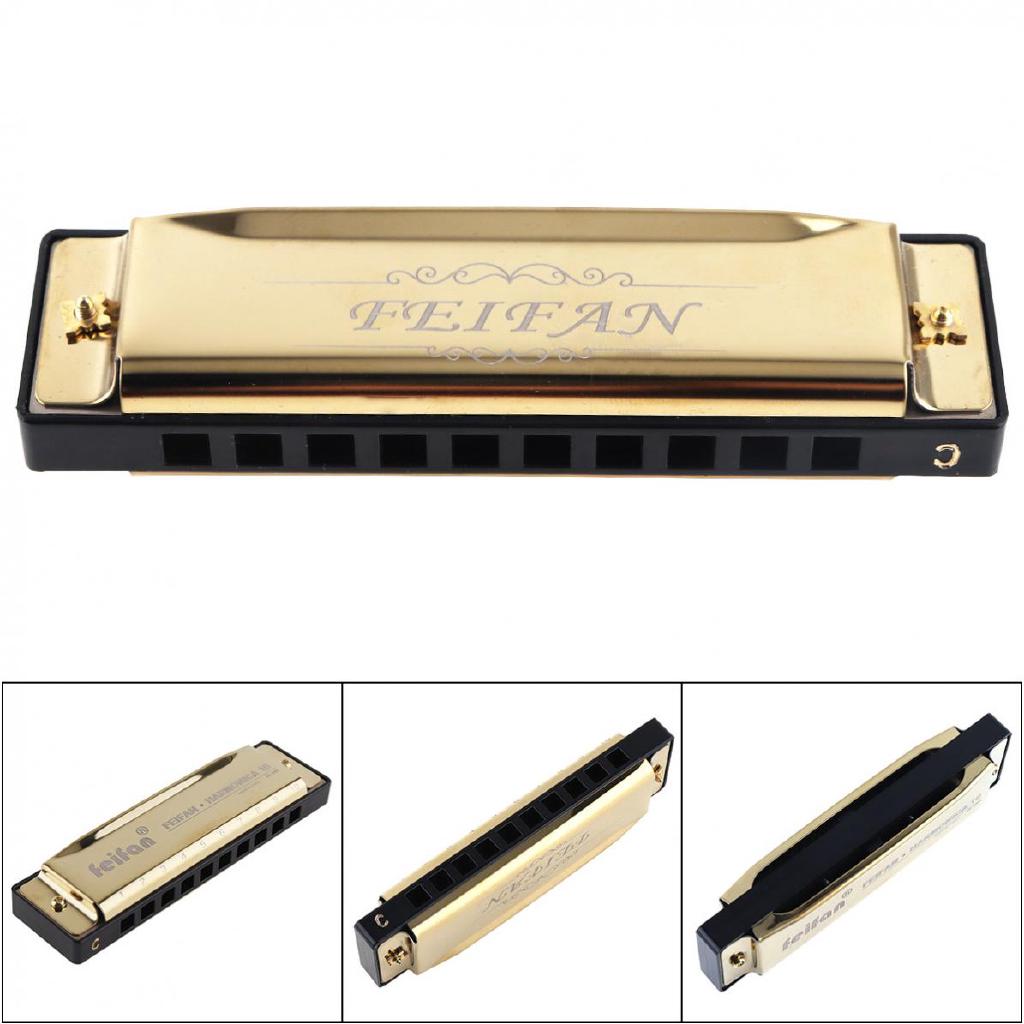 เครื่องดนตรี Harmonica Mouth Organ สแตนเลส