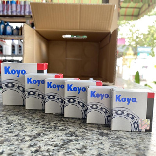 แท้ 100% ตลับลูกปืน KOYO 6200 6201 6202 6203 6204 6205 ​ฝายาง รหัส 2RS Made in Japan