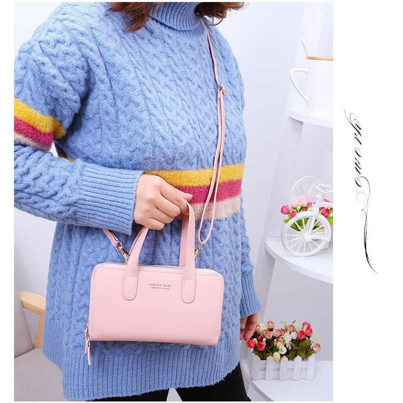 I'mBag B8M673 ‼️NEW✳️  กระเป๋าสะพาย กระเป๋าสตางค์ใบยาวForever youngแท้100% กระเป๋าสตางค์ผู้หญิง