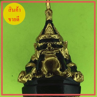 พระราหู สีดำแต่งสีทอง แร่น้ำพี้ ขนาด 3 นิ้ว  แถมผ้ายันต์พระราหู ขนาดเล็ก 1 ผืน