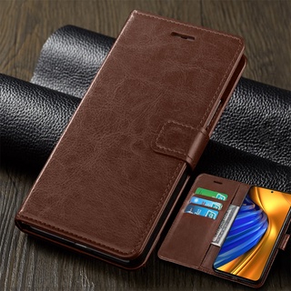 Stand Card Wallet Cover Case Leather PU Magnetic Flip Case For Xiaomi Redmi K40S Poco F4 5G