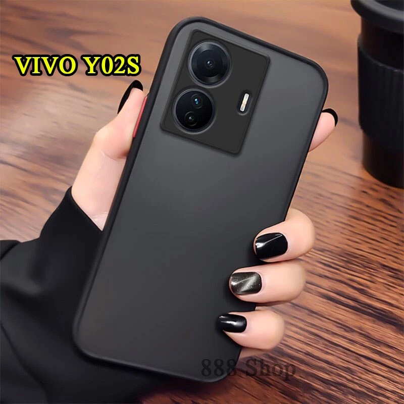 ตรงรุ่น ขอบสีผิวด้าน สำหรับ VIVO Y17S/Y36/Y02/Y02A/Y02T/Y35/Y30 5G/Y22/Y16 4G/Y02 VIVO Y02S/V25 Y200 Y19S Y100 Y03 025