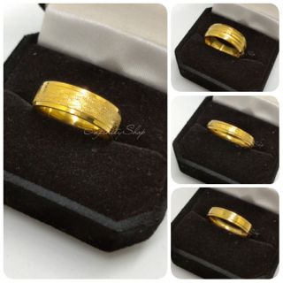 แหวนปลอกมีด ทอง 18K (มีให้เลือก 4แบบ)