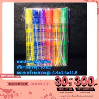 ขวดน้ำหอม[พร้อมส่ง]ขวดปากกาลายสก็อต 10cc