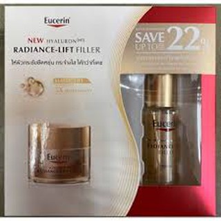 Eucerin Radiance Lift Serum + Night Cream SAVE22% Box set