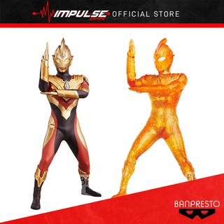 Banpresto รูปปั้นอุลตร้าแมน ฮีโร่ แบรฟ: อุลตร้าแมน ทริกเกอร์ หลายแบบ พระอาทิตย์ตก รุ่นเรืองแสง A (ABP18428) / B (ABP18429)