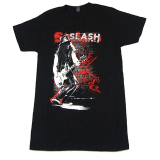 ถูกสุดๆสไตล์ใหม่ New เสื้อยืดเฉือนโลหะสีดํา Merch Guns N Roses Slash Alley เสื้อยืดร็อค เสื้อยืดแฟชั่น ผ้าฝ้ายแท้รหัสเต็