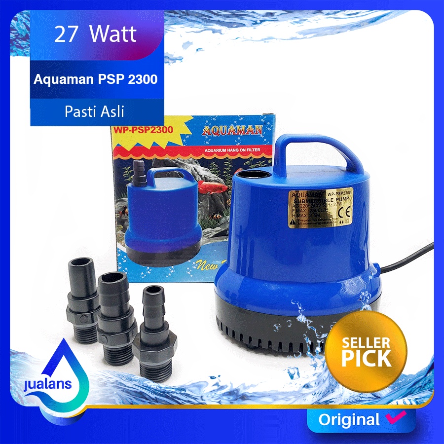 Aquaman PSP 2300 AQUARIUM DIP WATER PUMP ORIGINAL LOW WATT