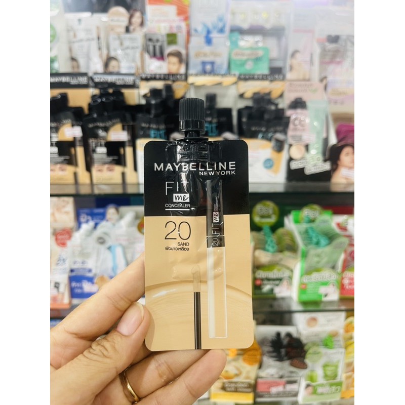 Maybelline Fit Me Concealer เมย์เบลลีน ฟิตมี คอนซิลเลอร์ แบบซอง เบอร์  20