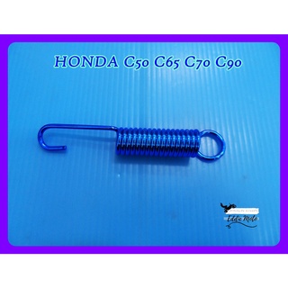 HONDA​ C5​0 C65 C70 C90 SPRING SIDE KICK STAND "BLUE"  // สปริงขาตั้งข้าง HONDA​ C5​0 C65 C70 C90 สีน้ำเงิน