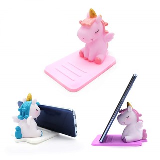 ที่ตั้งโทรศัพท์ทรงยูนิคอร์น วัสดุพรีเมี่ยมซิลิโคน Phone Holder Unicorn