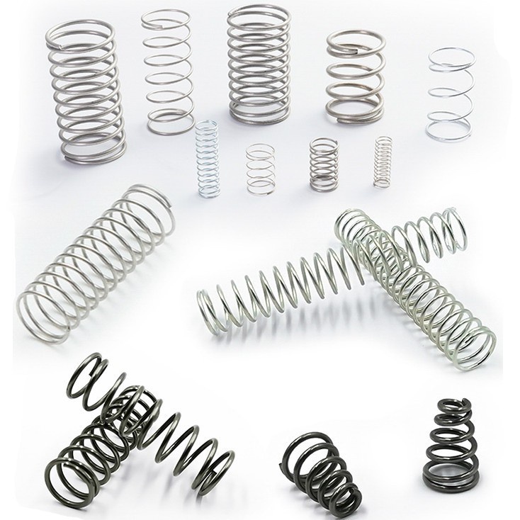 【XCF-】wire เส้นผ่านศูนย์กลาง 0.3 มม. สปริงอัด SUS304 สแตนเลส OD2-3-4-5-6มม. 5-50 มม. สปริงแรงดัน
