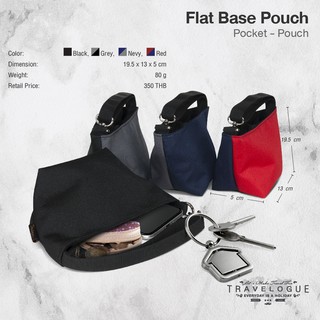 กระเป๋าใส่พวงกุญแจ Flat Base Pouch