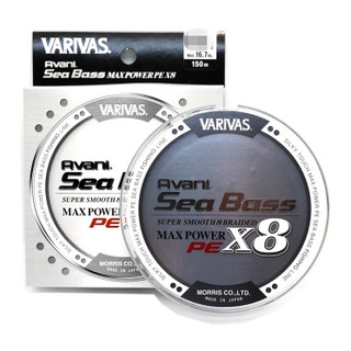 สาย varivas avani sea bass max power pe8 สายPEตกปลา