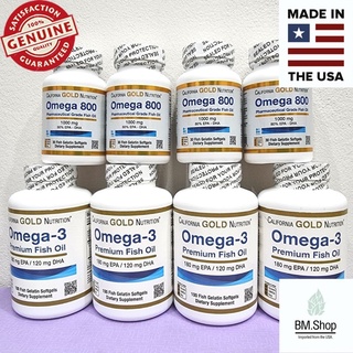 [ถูกที่สุด] Omega น้ำมันปลา บำรุงสมอง California GOLD Nutrition