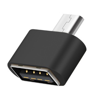 ตัวแปลง Micro USB to USB OTG Adapter 2.0 Converter