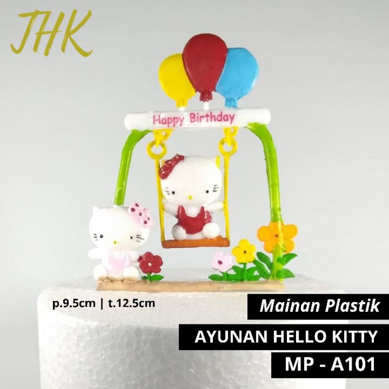 MP-A101 - อุปกรณ์ตกแต่งเค้ก Hello Kitty Swing