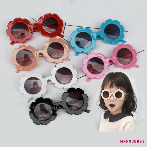 (จัดส่งในกรุงเทพฯ)แว่นตากันแดดแฟชั่น ลายดอกไม้ สำหรับเด็ก - รูปที่ 2