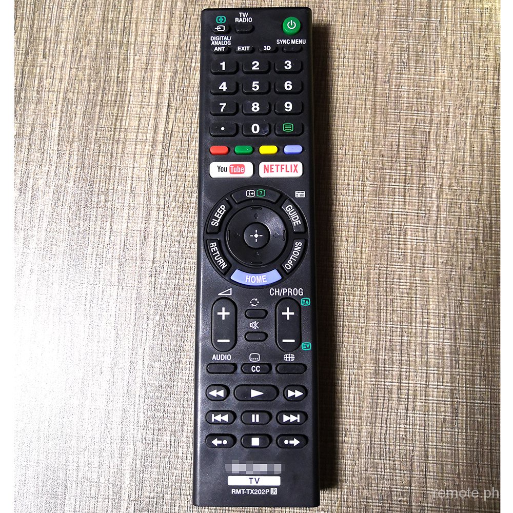 ใหม่เปลี่ยน RMT-TX202P รีโมทคอนโทรลสําหรับ Sony LCD สมาร์ททีวี RMT-TX300P KD-55X9305C KDL-55W805C 55
