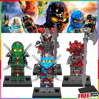 Ninjago ฟิกเกอร์ NYA Lloyd The Wei Snake Vermin ขนาดเล็ก ของเล่น ของขวัญ สําหรับสะสม XH0155