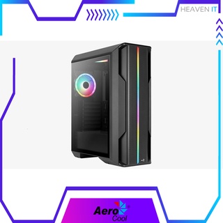 AEROCOOL - ATX CASE SPLINTER DUO ARGB 3F เคสคอมพิวเตอร์ รับประกัน 1 ปี