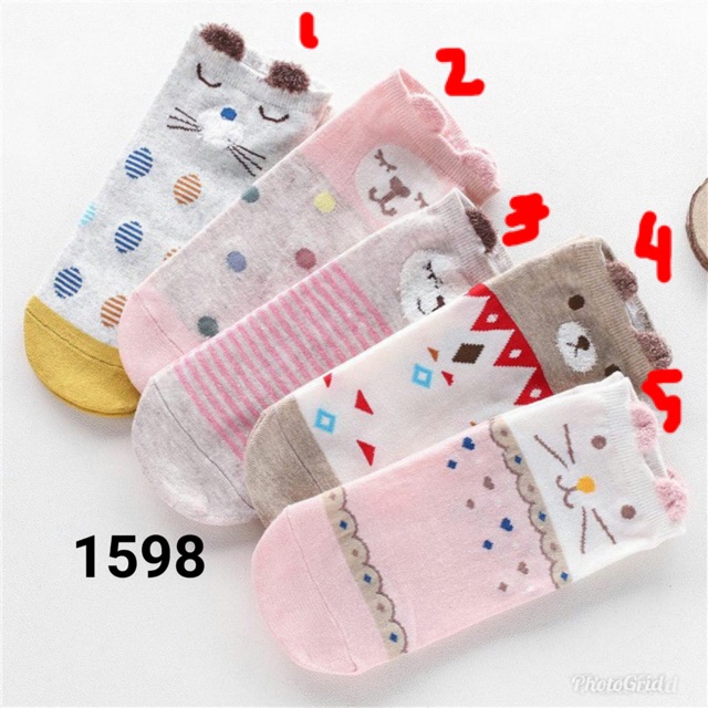 ถุงเท้าเด็ก 1598 นําเข้า