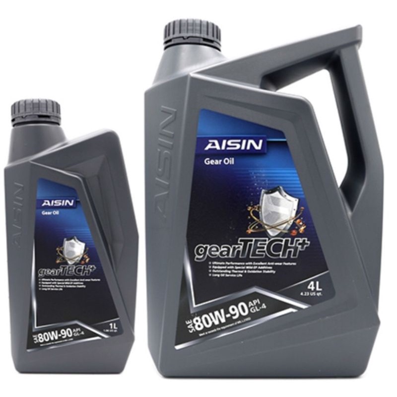 น้ำมันเกียร์ธรรมดา AISIN GEARTECH+ Gear Oil GL-4 80W-90