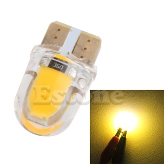 หลอดไฟ T10 194 168 W5W 8 Smd Led Canbus ซิลิกาสีขาวสําหรับติดป้ายทะเบียนรถยนต์ 1 ชิ้น