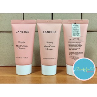 Laneige Moist Cream Cleanser 30ml.