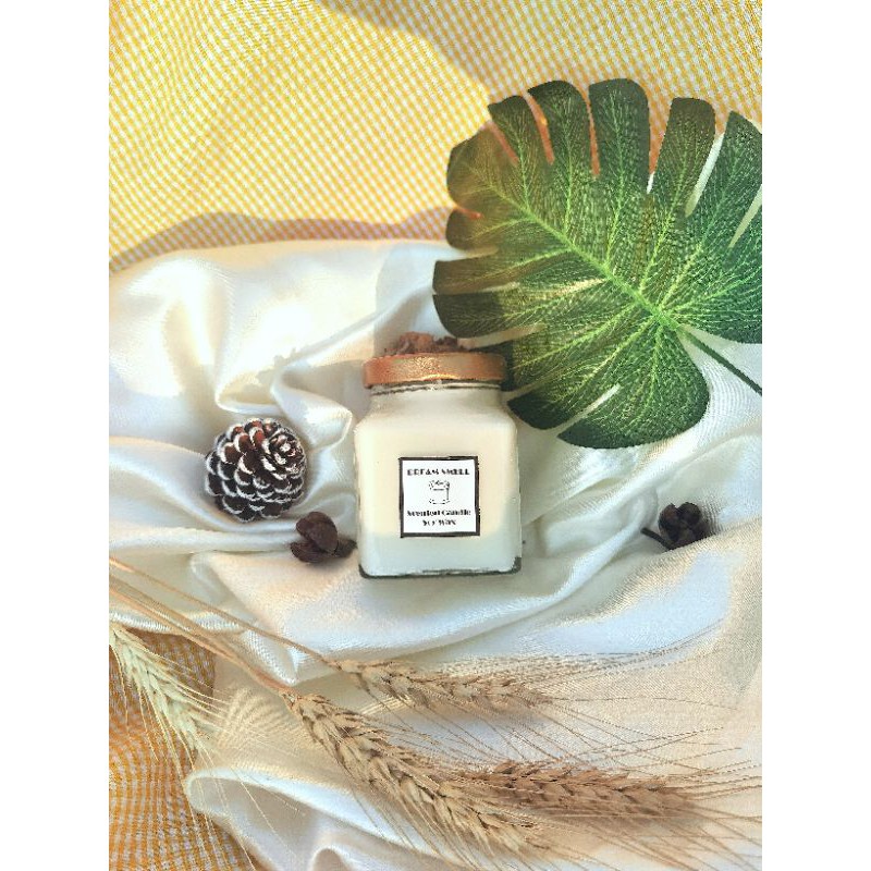 เทียนหอม​ไข​ถั่วเหลือง​soywax100%