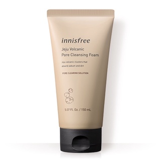 (แถมเซรั่มInnisfree15ml) Innisfree Jeju Volcanic Pore Cleansing Foam 150ml อินนิสฟรี โฟมล้างหน้า เจลล้างหน้า serum