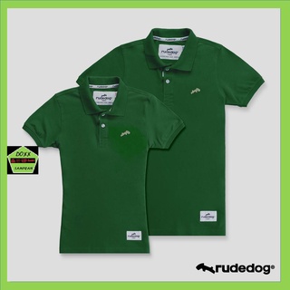 Rudedog เสื้อโปโล ชาย หญิง รุ่น Backslash สีเขียว