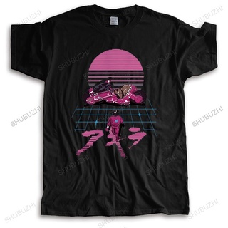 ถูกสุดๆเสื้อยืดแขนสั้น คอกลม ผ้าฝ้าย พิมพ์ลาย LettBao Akira Synthwave คุณภาพสูง แฟชั่นฤดูร้อน สําหรับผู้ชาย