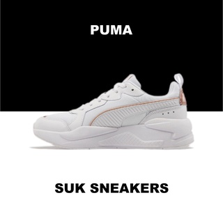 ☜SUK Purchasing ♦️ PUMA X-Ray Metallic White Rose Gold Platform Height Increasing Daddy Shoes 37307202