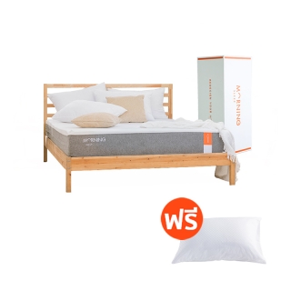 [แถมหมอน3ชั่วโมงสุดท้าย] Morning Sleep ที่นอนพ็อกเก็ตสปริงไฮบริด สปริงที่ไม่รบกวนคนข้างๆ ลดแรงสั่นสะเทือนได้ดี ที่นอนนุ่มเด้ง รุ่น Series 2