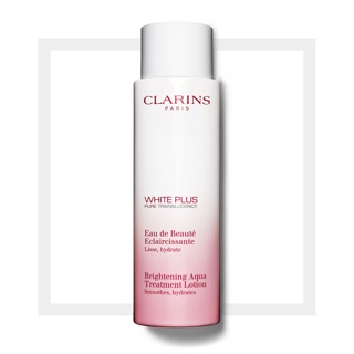 ของแท้ 💯% Clarins White Plus Pure Translucency Brightening Aqua Treatment Lotion 50 ml.